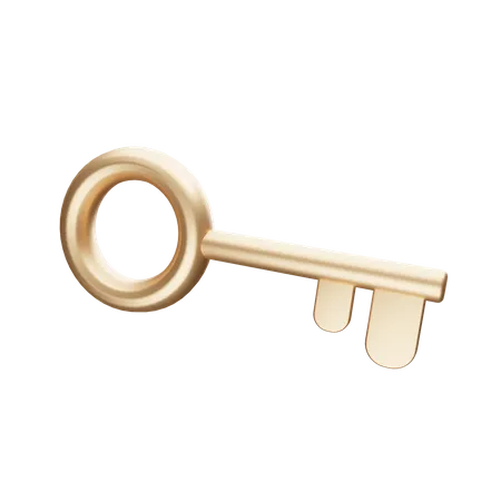 A Clean Key For Your Project 3D Illustration