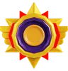 Golden Rank Badges