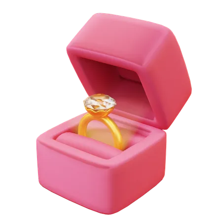 Golden Ring  3D Icon