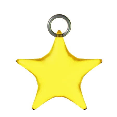 3 D Icon Golden Star 3D Icon