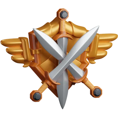 Golden Tier  3D Icon