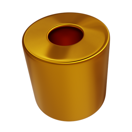 Golden Torus  3D Icon