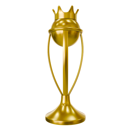 Golden trophy  3D Icon