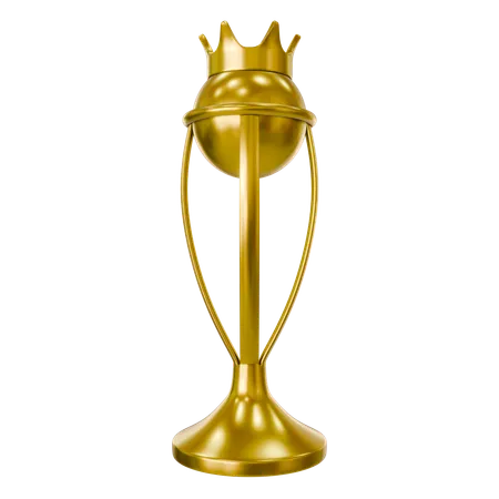 Golden trophy  3D Icon