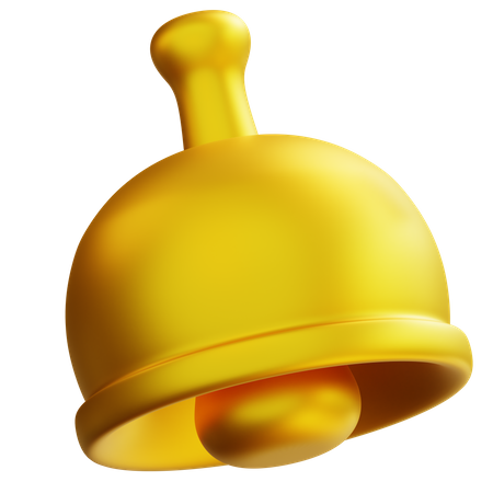 Goldene Glocke  3D Icon