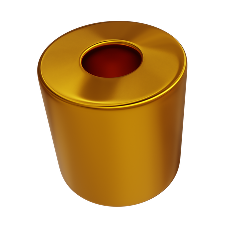 Goldener Torus  3D Icon