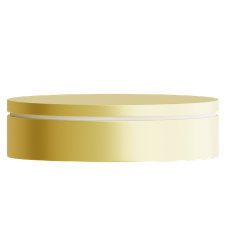 Goldene Anzeige  3D Icon