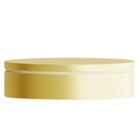 Goldene Anzeige  3D Icon