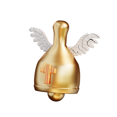 Goldene Glocken  3D Icon