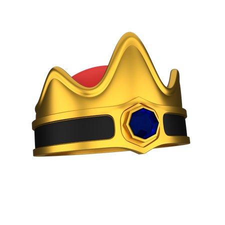 Goldene Krone  3D Icon