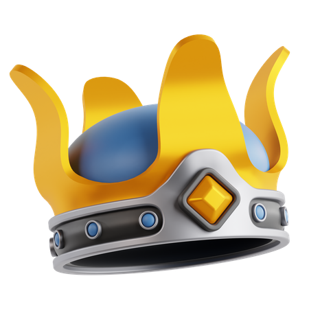 Goldene Krone  3D Icon