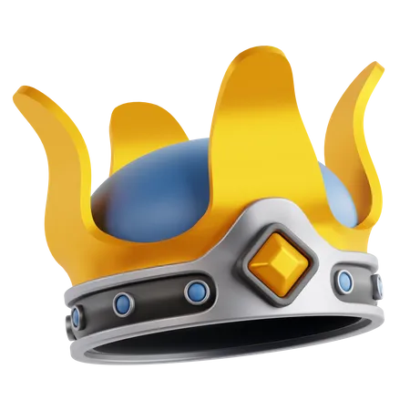 Goldene Krone  3D Icon