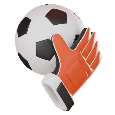 Goleiro  3D Icon