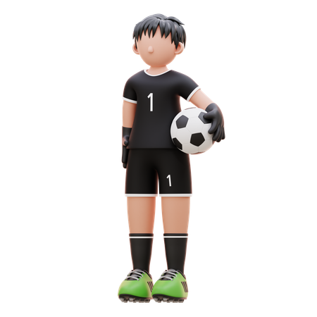 Goleiro  3D Icon