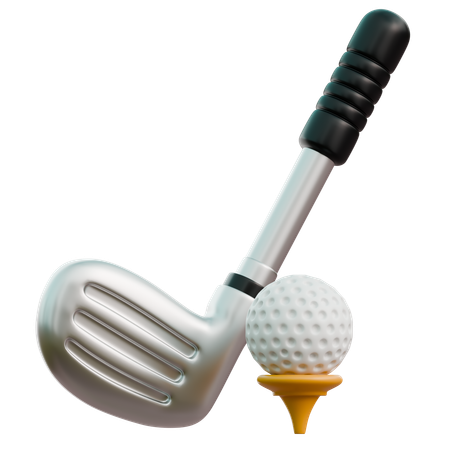 Golf  3D Icon