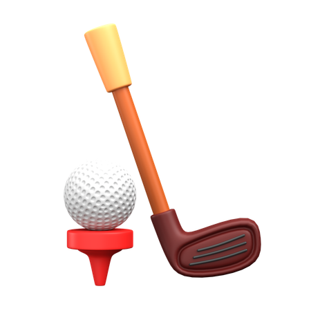 Golf  3D Icon