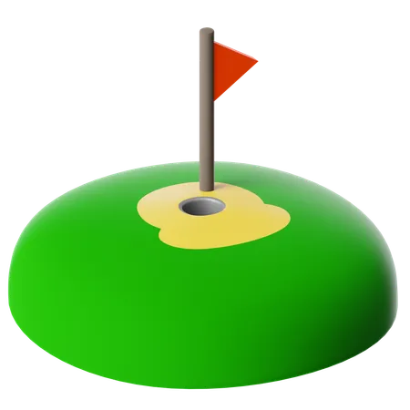 Golf  3D Icon