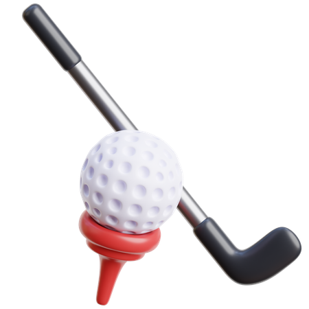 Golf  3D Icon