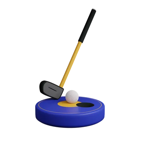 Golf  3D Icon