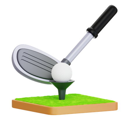 Golf  3D Icon