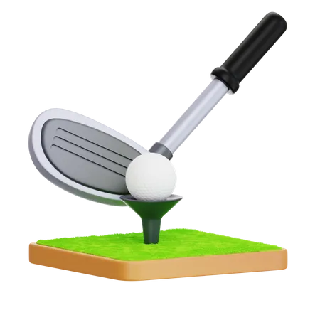 Golf  3D Icon