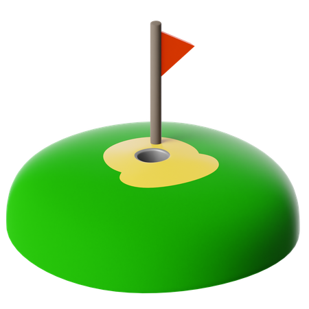 Golf  3D Icon
