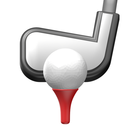 Golf  3D Icon
