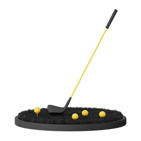 Golf  3D Icon