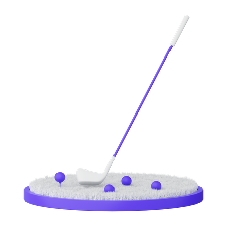 Golf  3D Icon
