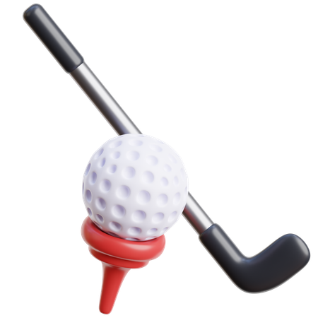 Golf  3D Icon