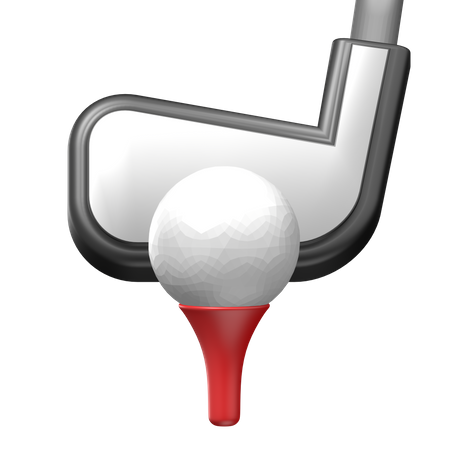 Golf  3D Illustration
