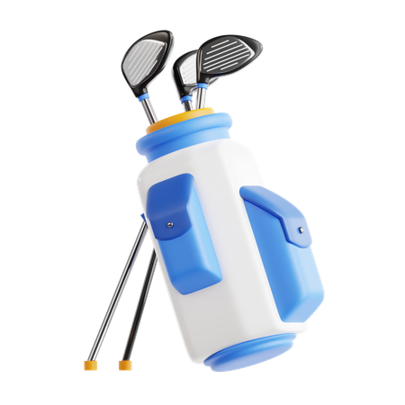 Golf Bag  3D Icon