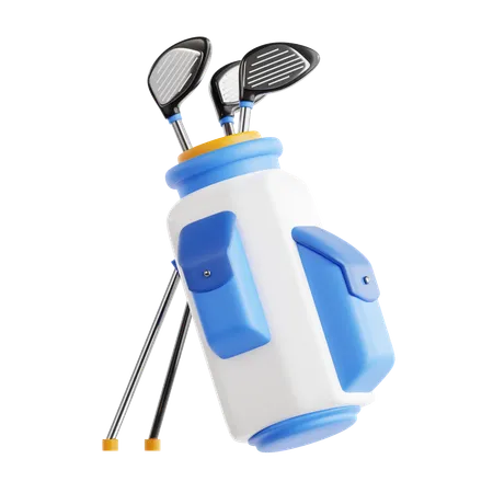 Golf Bag  3D Icon