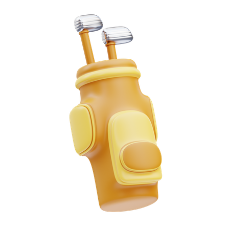 Golf Bag  3D Icon