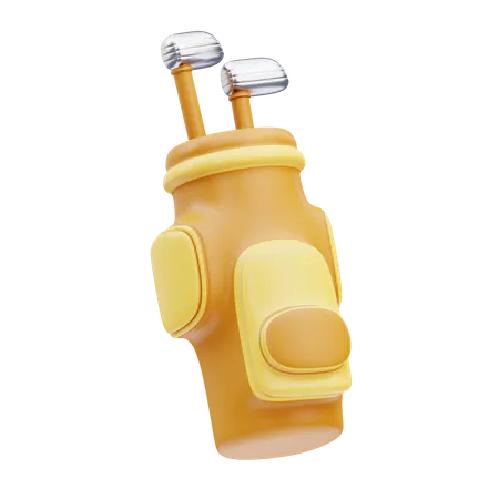 Golf Bag  3D Icon