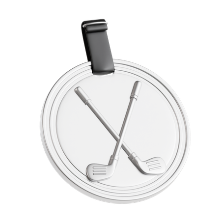 Golftaschenanhänger  3D Icon