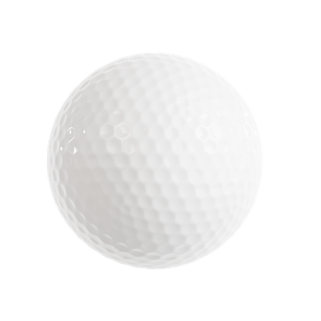 ゴルフボール  3D Icon