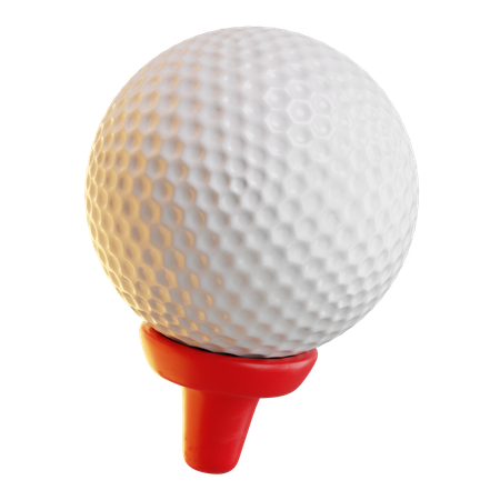 골프 공  3D Icon