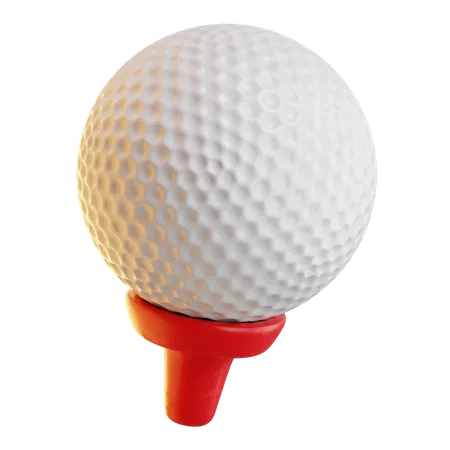 골프 공  3D Icon