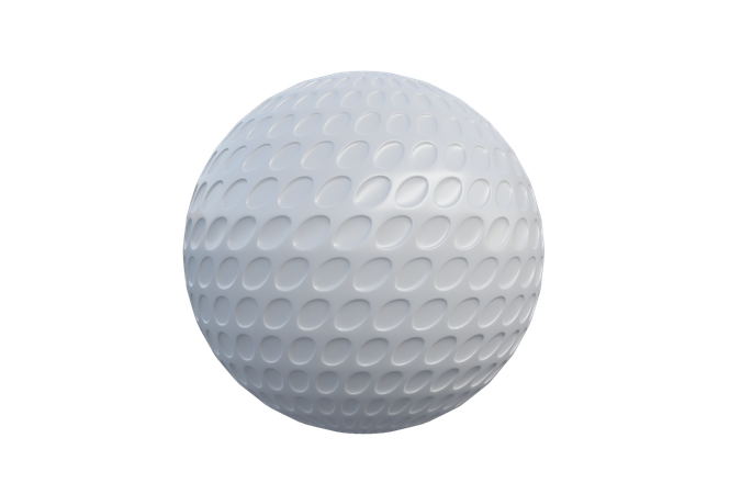 Golf Ball  3D Icon