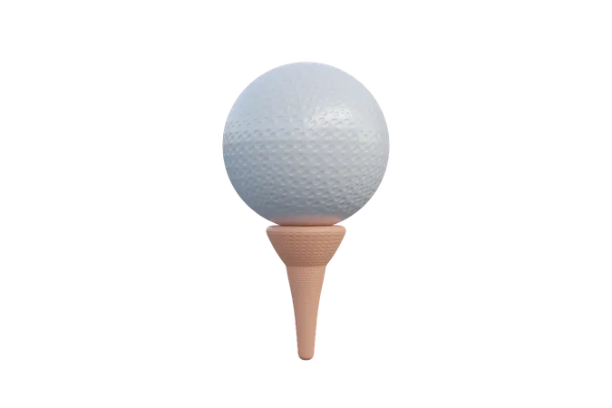 Golf Ball  3D Icon