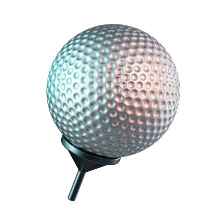 Golf ball  3D Icon