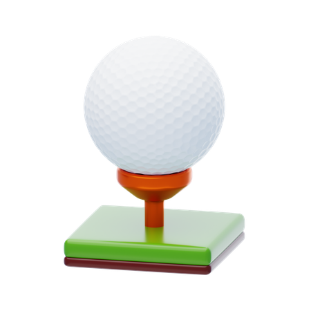 Golf Ball  3D Icon
