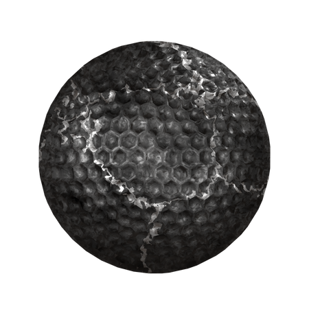 Golf Ball  3D Icon