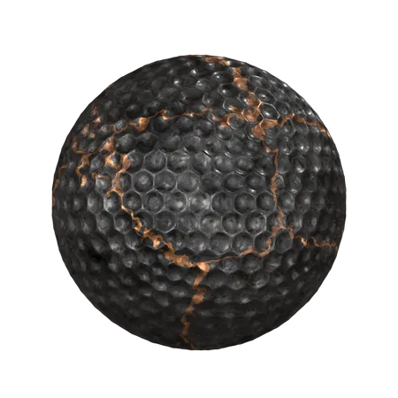 Golf Ball  3D Illustration