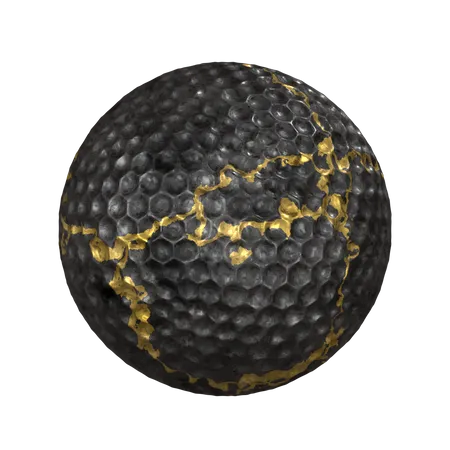 Golf Ball  3D Illustration