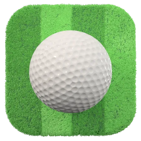 Golf Ball  3D Illustration