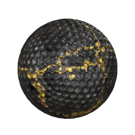 Golf Ball 3D Illustration