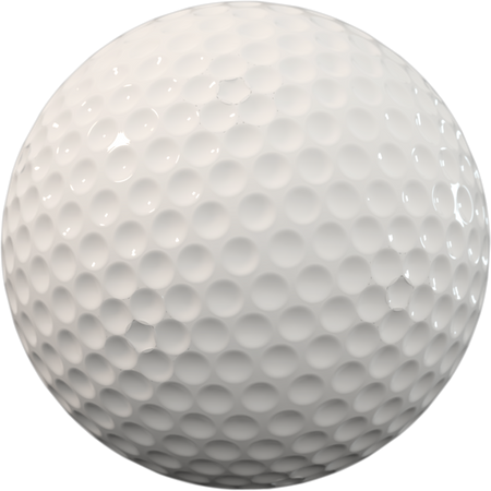 Golf Ball 3D Illustration