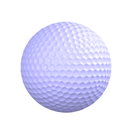 Golf-ball 3D Illustration
